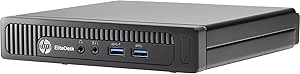 HP 800-G1 EliteDesk Mini i5 2.9 GHz 128 GB Renewed Desktop