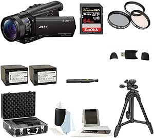 Sony fdr-ax100 4K Ultra HD Camcorder Bundle