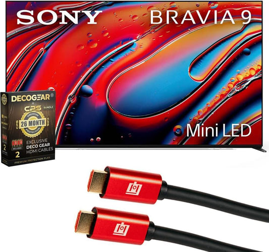 Sony E99SNK65XR90 65" BRAVIA 9 4K QLED Mini-LED TV Bundle
