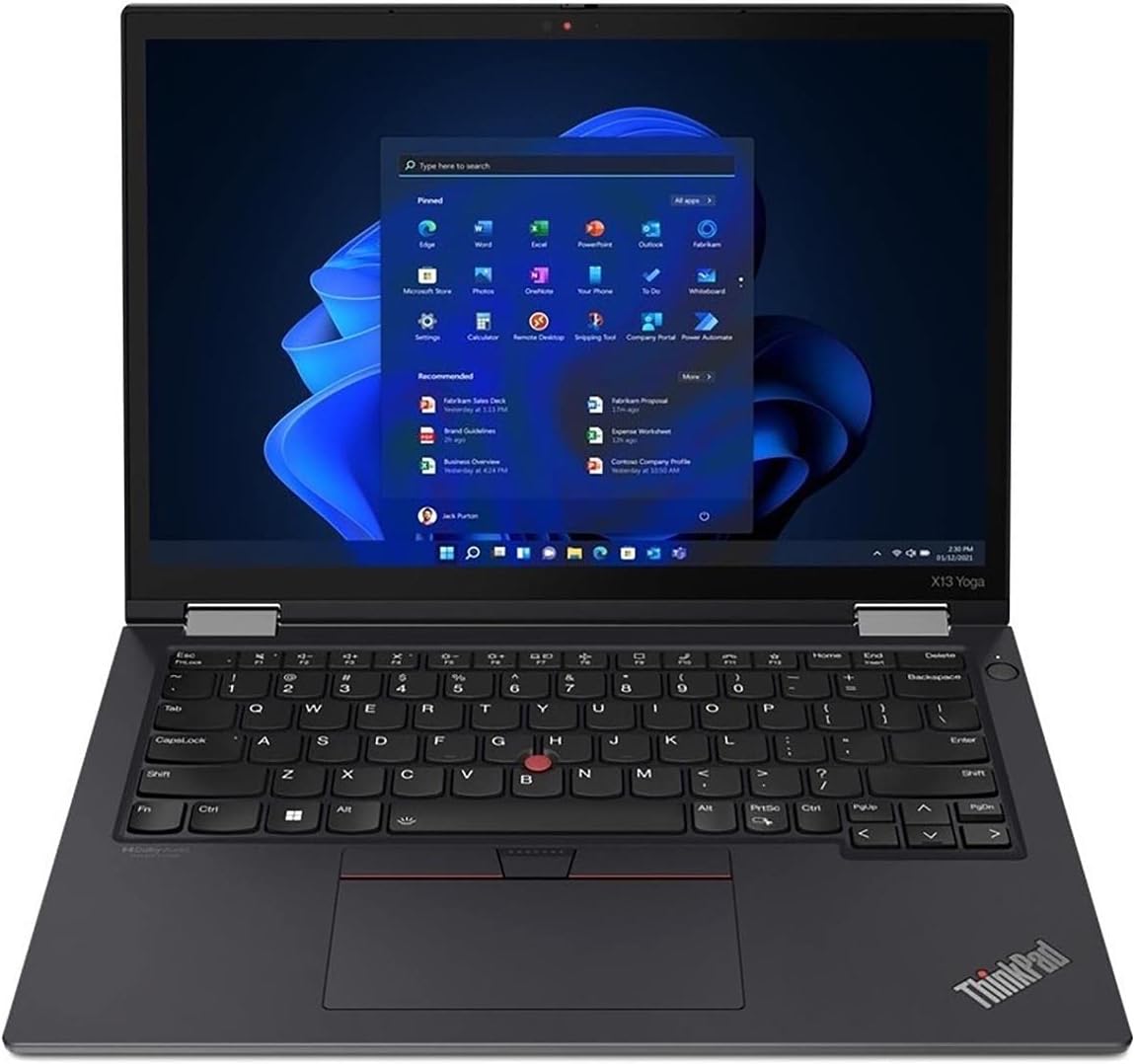 Lenovo 21AW002NUS ThinkPad X13 Yoga Gen 3 13.3" Touchscreen 2-in-1 Laptop