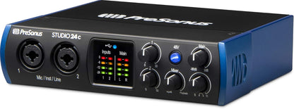 PreSonus Studio 24c-cr USB-C Audio Interface (Renewed)