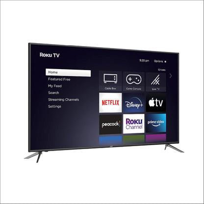 JVC LT-58MAW705 58-Inch 4K Roku Smart TV (Renewed)