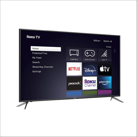 JVC LT-58MAW705 58-Inch 4K Roku Smart TV (Renewed)