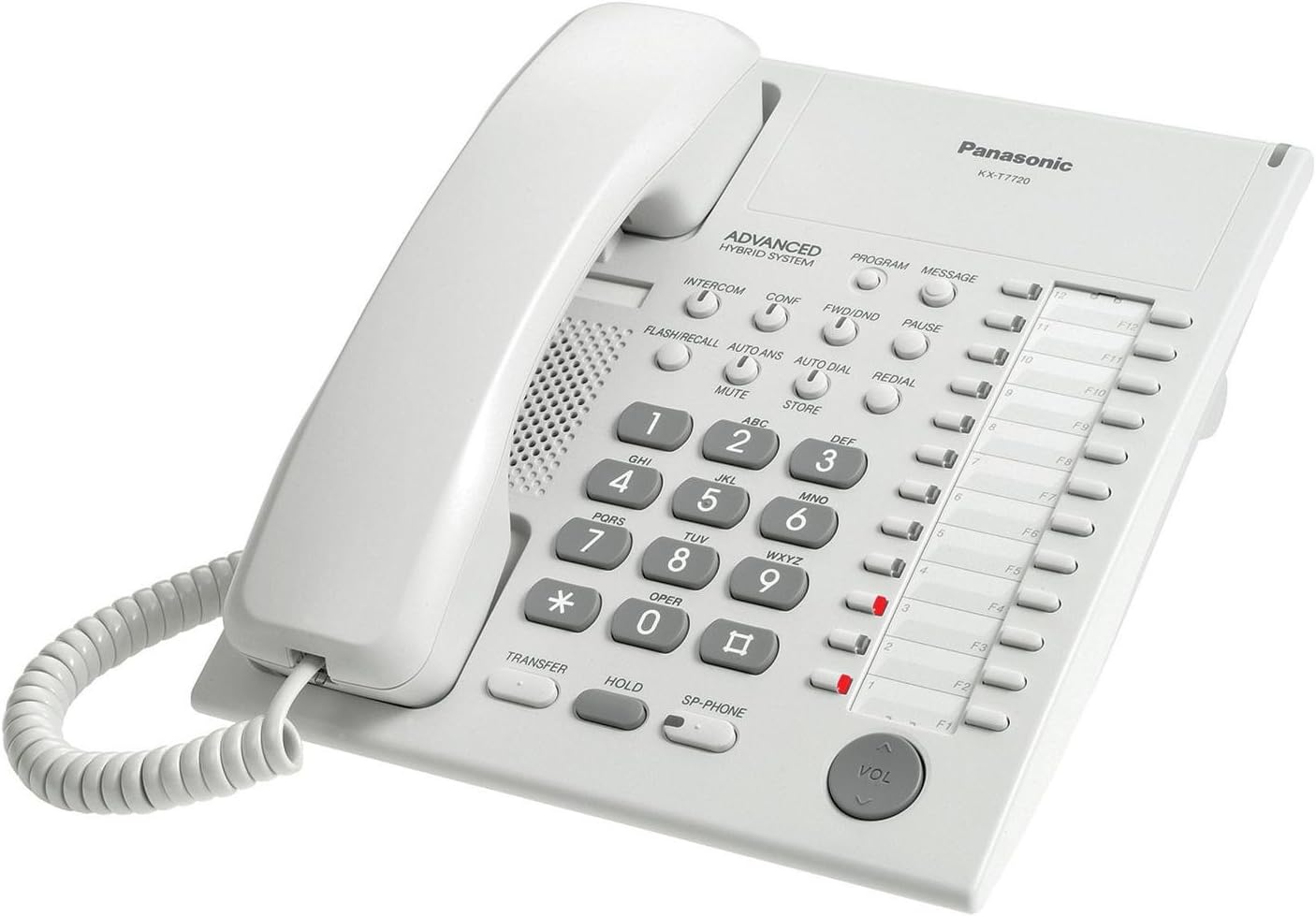 Panasonic KX-T7420 White 12-Line Speakerphone