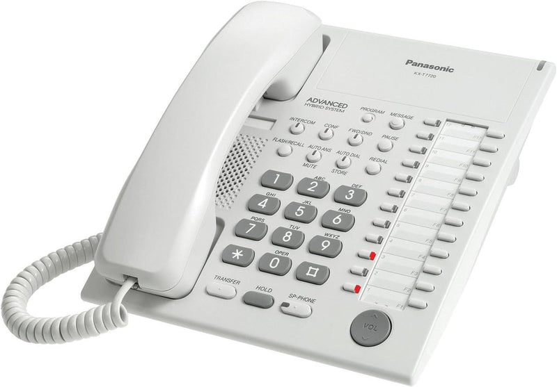 Panasonic KX-T7420 White 12-Line Speakerphone — main product image