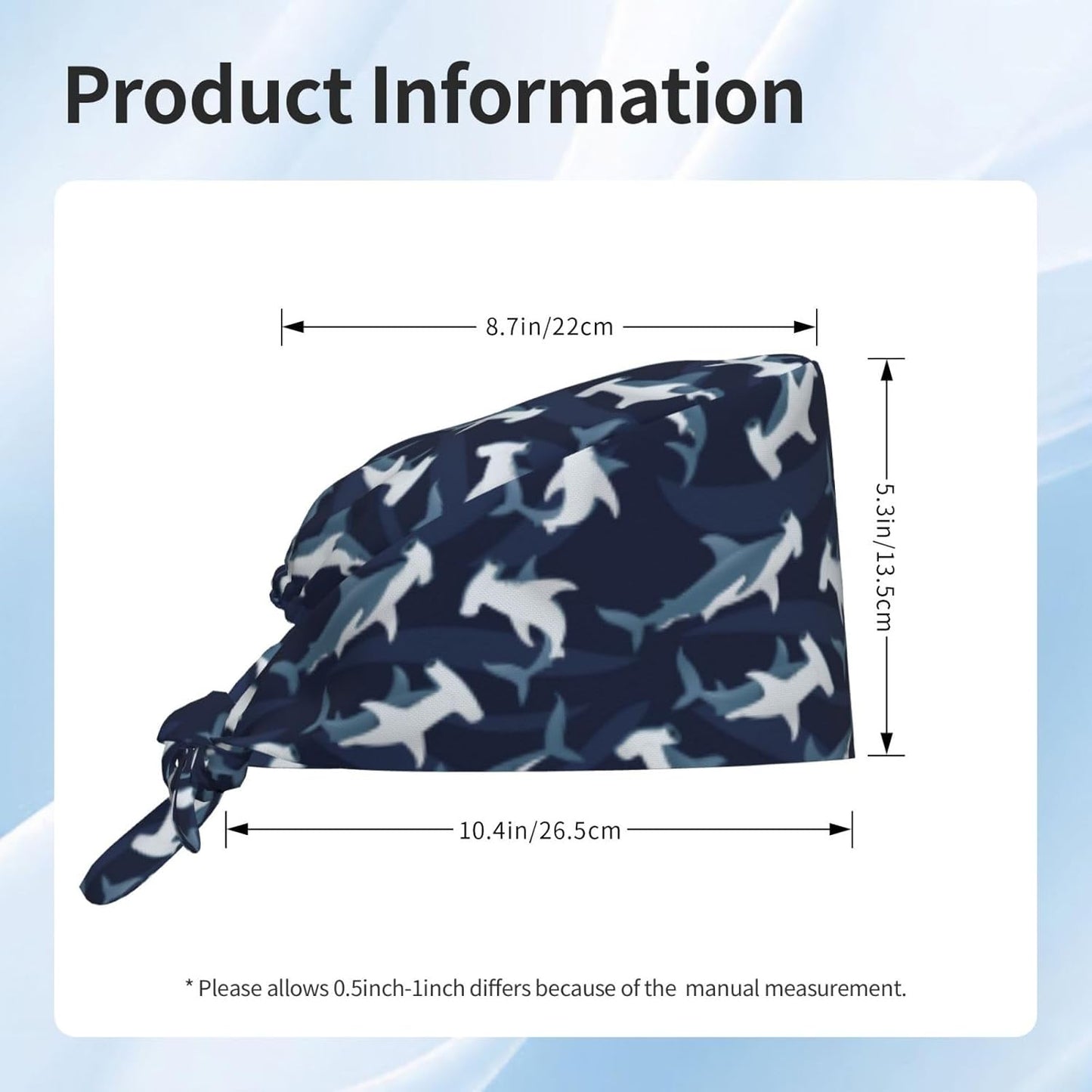 Novastar Scrub Caps Women Men Cartoon Cute Working Cap