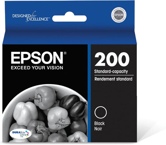 Epson T200120-S DURABrite Black Ink Cartridge Standard Capacity