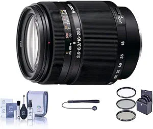 Sony 18-250mm f/3.5-6.3 DT ED A-Mount Zoom Lens Kit — main product image