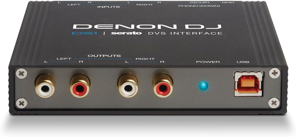Denon DJ DS1 Digital Vinyl Audio Interface Serato DVS