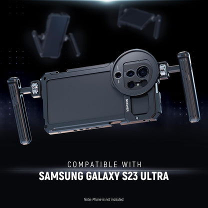 Neewer S23 Ultra Cage Video Rig Dual Handles 67mm
