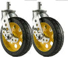Rock-N-Roller RCSTR6X3 8" All-Terrain Caster 2-Pack with Brake