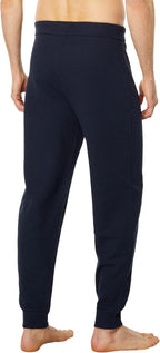 Boss 50486456403L Men's Waffle Cuff Sweatpants - Admiral Blue