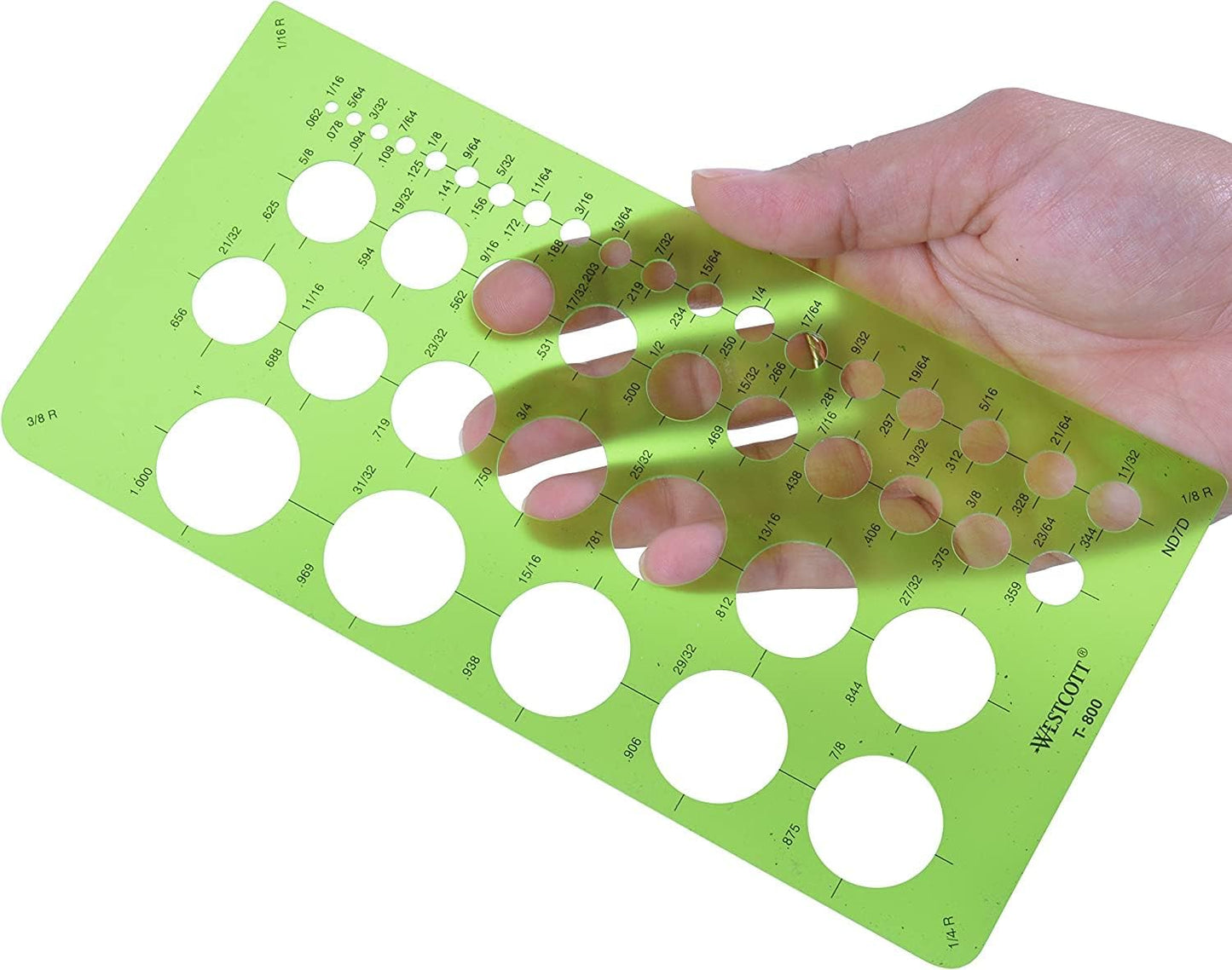 Westcott T-800 Small Circles Template Tool