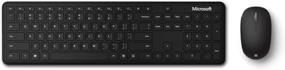 Microsoft QHG-00001 Bluetooth Desktop Matte Black Keyboard Mouse Combo