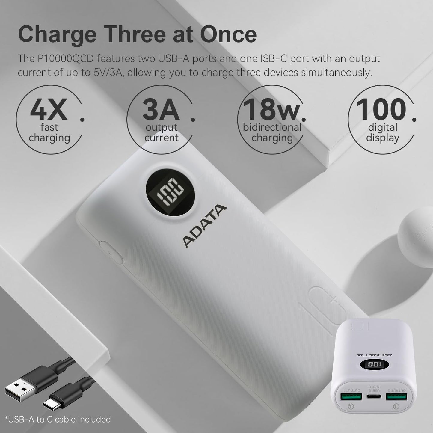 Lenovo 90VT IdeaCentre 3 i5 Desktop + Power Bank