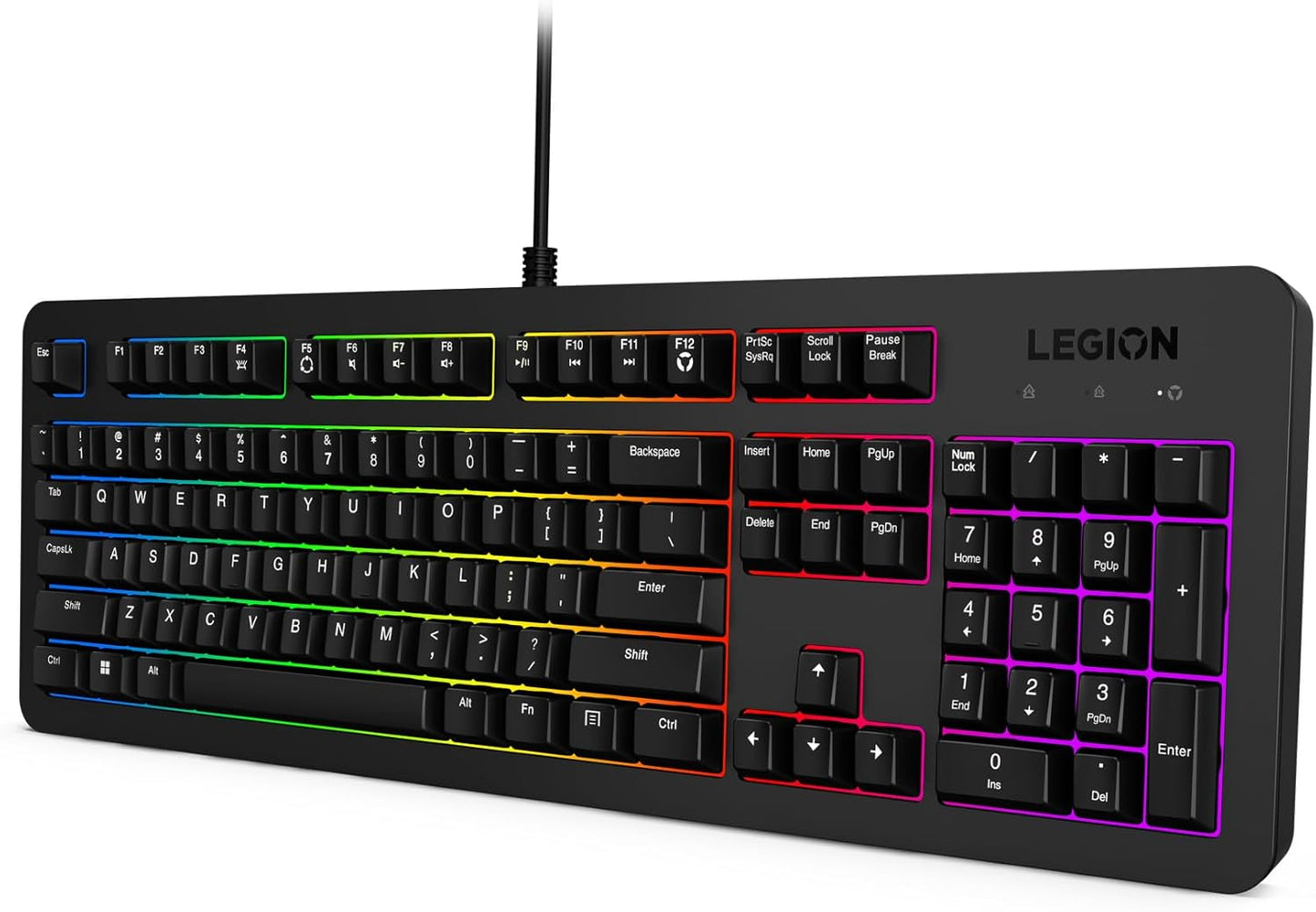 Lenovo K310 RGB Wired Gaming Keyboard Quiet