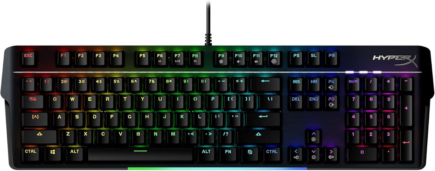 HyperX 4P5E1AA#ABA Alloy MKW100 Mechanical Gaming Keyboard