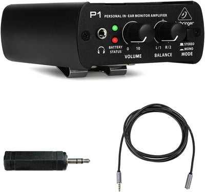 Behringer Powerplay P1 In-Ear Monitor Amplifier Bundle