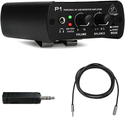 Behringer Powerplay P1 In-Ear Monitor Amplifier Bundle
