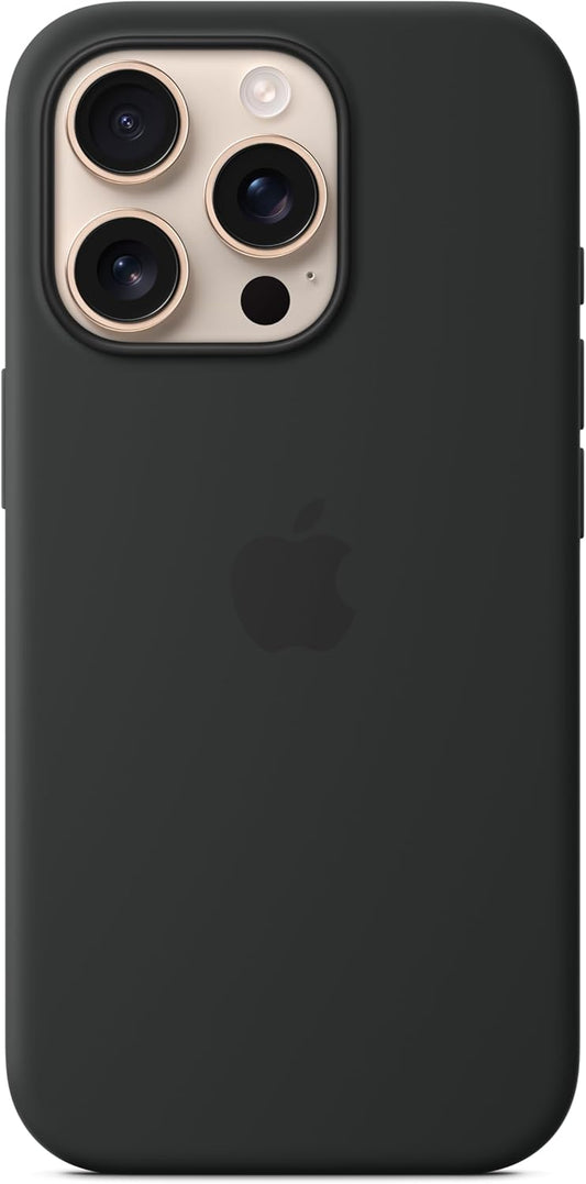 Apple MYYJ3ZM/A - iPhone 16 Pro - Silicone Case with MagSafe - Black