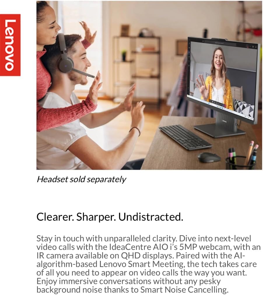 Lenovo IdeaCentre 27" QHD i7 All-in-One Computer