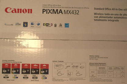 Canon MX432 PIXMA Wireless All-in-One Printer - Scanner/Copier