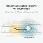 TP-Link RE220 WiFi Extender - Dual Band, 1200 Sq.ft Coverage