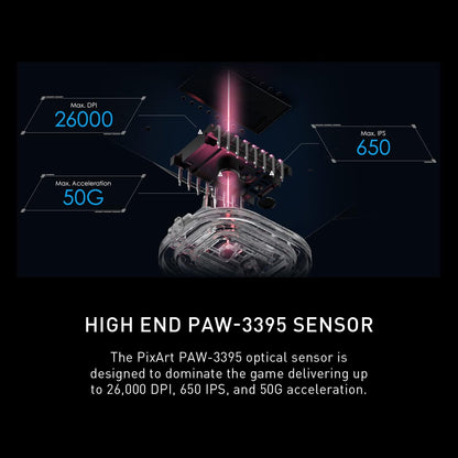 MSI Clutch GM51: Lightweight Wireless Gaming Mouse