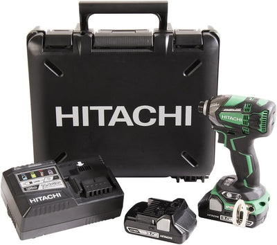 Hitachi WH18DBDL2 18V Brushless Triple Hammer Impact Driver Kit
