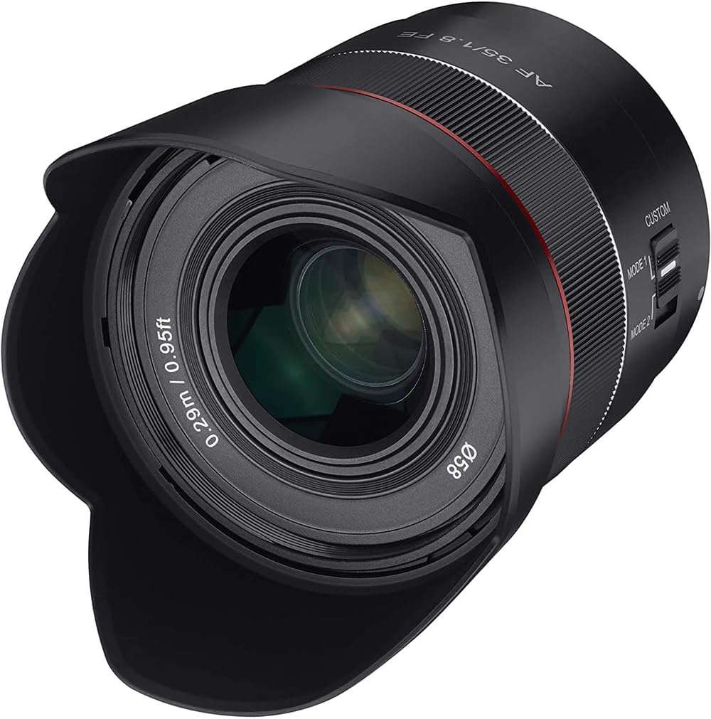 Samyang SYIO3518-E 35mm F1.8 AF Sony E Lens