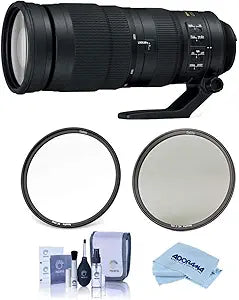 Nikon 200-500mm f/5.6E ED VR Zoom Lens Bundle