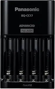 Panasonic BQ-CC17KSBA eneloop AA AAA Battery Charger