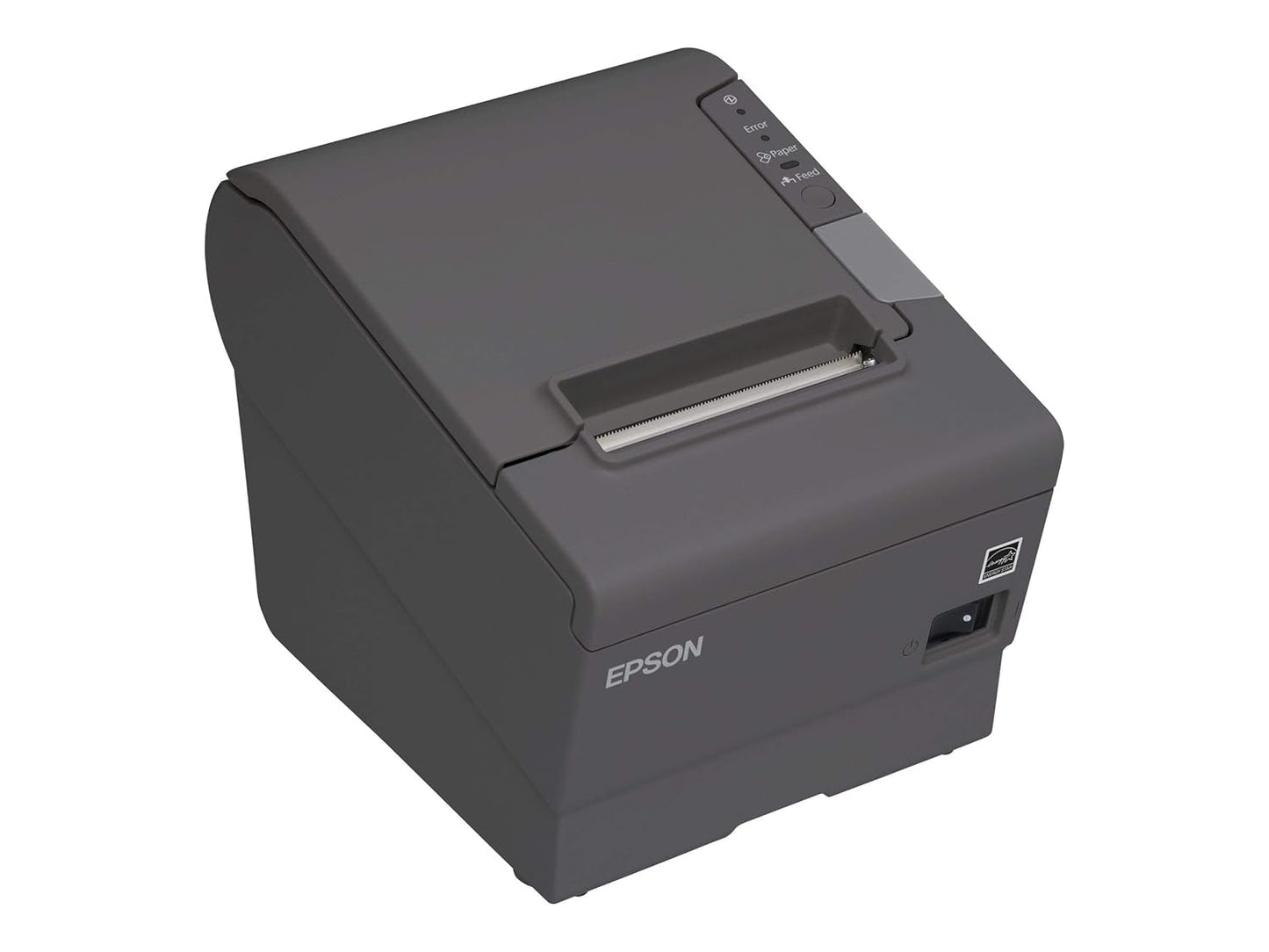 Epson C31CA85656 Thermal Receipt Printer: Ethernet USB, Dark Gray