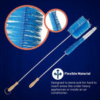 GE PM14X10056DS Appliance Brush Set for Refrigerator, HVAC, Dryer