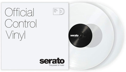 Serato SCV-PS-CLE-OV Control Vinyl 12" Clear Pair