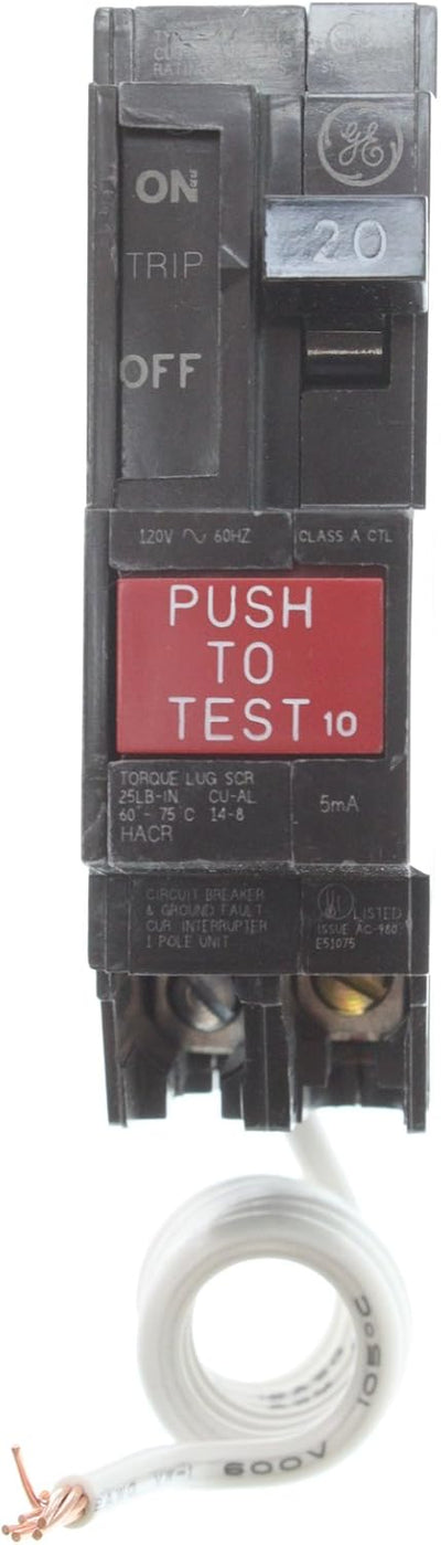 GE THQL1120GF 20A Circuit Breaker
