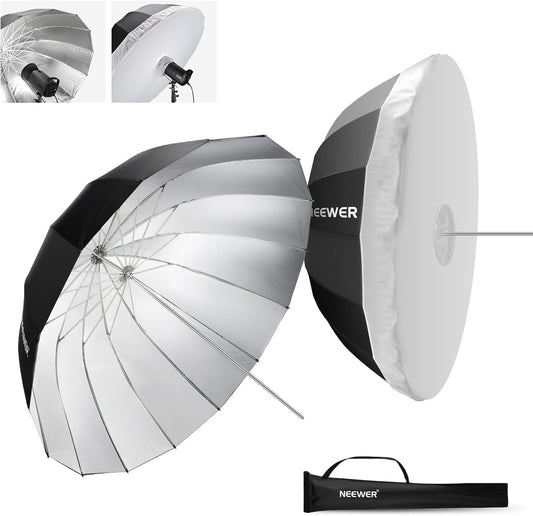 Neewer NS3U 65" Parabolic Photography Umbrella Softbox with Diffuser