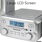 Magnavox MM435M-SL CD Shelf System - Bluetooth & FM Radio