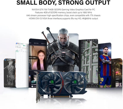 HP 6500 i5 Gaming PC GTX 750 Ti Renewed