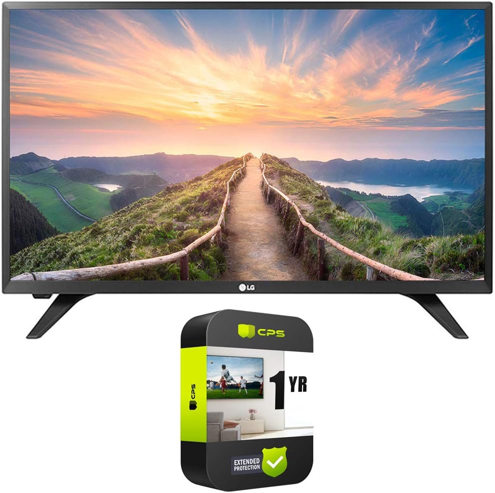 LG E9LG28LM430B 28-inch HD Smart OLED TV Bundle