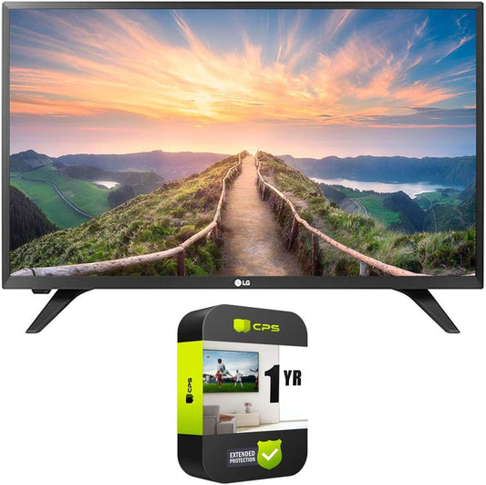 LG E9LG28LM430B 28-inch HD Smart OLED TV Bundle