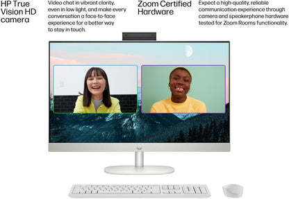 HP 27-cr1057c 27" Touchscreen All-in-One Desktop Ultra 7 64GB 4TB