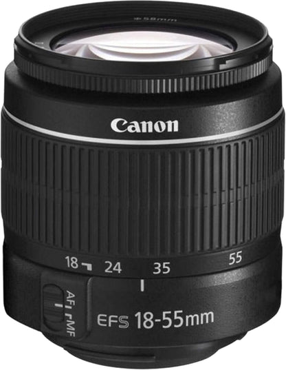 Canon Rebel SL3 EF-S 18-55mm + 75-300mm Lens Bundle Renewed