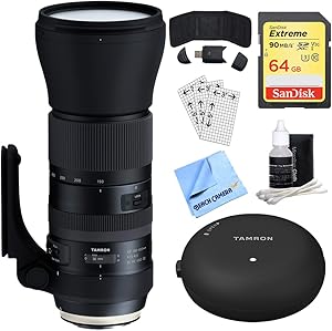 Tamron E8TM150600VCCN 150-600mm G2 Lens Bundle - Canon