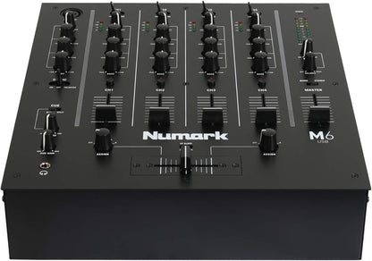 Numark M6USBBLACK 4-Channel DJ Mixer USB Interface
