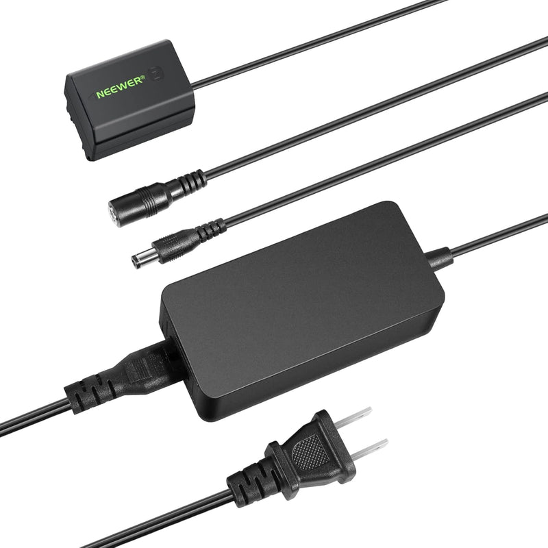 Neewer 10099074 NP-FZ100 AC Power Adapter Sony Camera — main product image