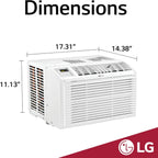 LG LW6017R 6000 BTU Window Air Conditioner