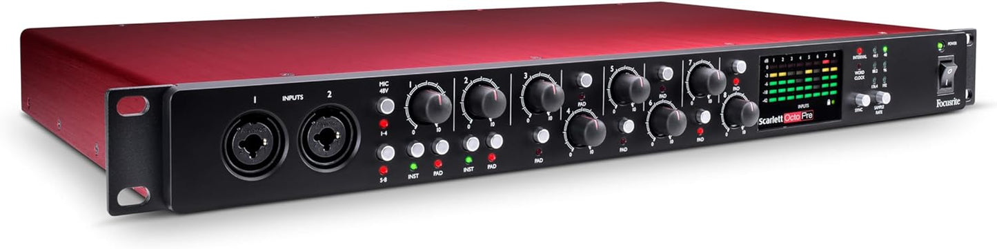 Focusrite AMS-SCARLETT-OCTOPRE 8-Channel Mic Preamp