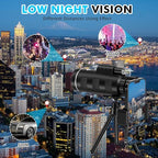 YEGASS 40x60 Waterproof Monocular Telescope with Phone Adapter