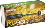 Shure PGA98D-XLR Cardioid Condenser Drum Microphone Kit